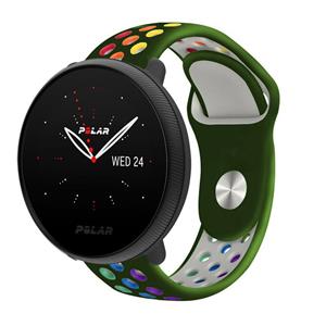 Strap-it Polar Ignite 2 sport band (legergroen/kleurrijk)