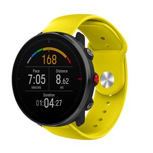Strap-it Polar Vantage M sport band (geel)