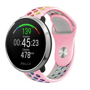 Strap-it Polar Unite sport band (roze/kleurrijk)