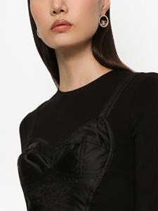 Dolce & Gabbana Oorringen met DG-logo - Goud