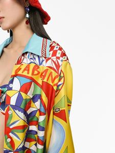 Dolce & Gabbana Oorbellen verfraaid met kristallen - Goud