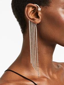 Jimmy Choo Oorcuff met kristal - Zilver