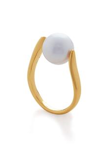 Monica Vinader Ring met parel - Wit