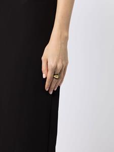 Eshvi Tweekleurige ring - Zwart