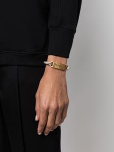 Balenciaga Gegraveerde armband - Beige