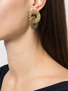 Patou Oorbellen met hanger - Goud
