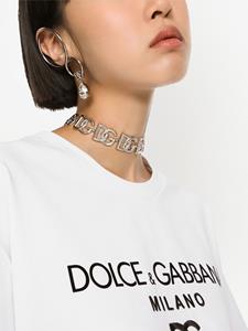 Dolce & Gabbana Halsketting met bedel - Zilver