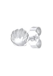 Elli Dames oorsteker schelp strand enkel stuk in 925 Sterling Zilver