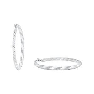 amor Creolen voor dames, 925 sterling zilver