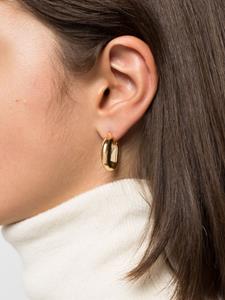Jacquemus Les Boucles Rond Carre earrings - Goud