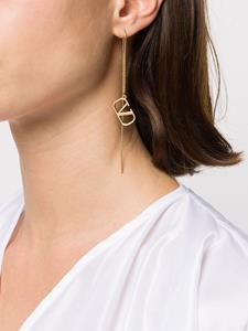 Valentino Oorbellen met VLOGO - Goud