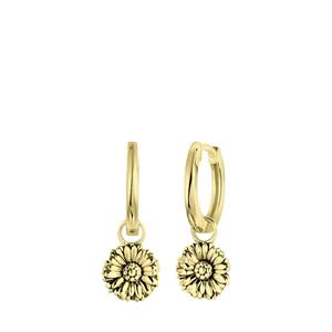 Lucardi Oorbellen 'Februari' Zilver