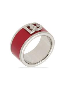 Dolce & Gabbana Armband met logoplakkaat - Rood