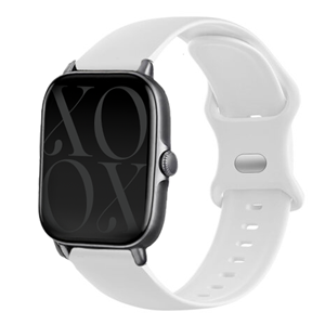 Xoxo Wildhearts Amazfit GTS 3 siliconen bandje (wit)
