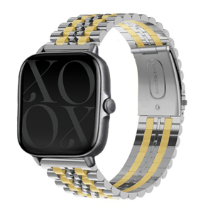 Xoxo Wildhearts Amazfit GTS 2 stalen bandje (zilver/goud)