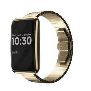 Strap-it Oppo Watch Free metalen bandje (goud)