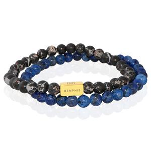 Memphis DUO Kralenarmbanden set Imperial-19cm
