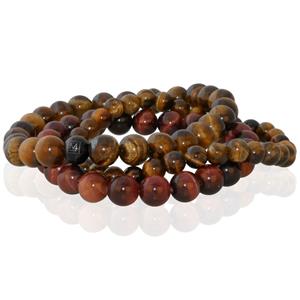 Memphis TRIO Kralenarmbanden set Tigra-19cm