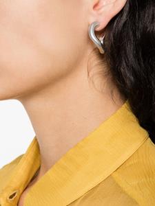 ISABEL MARANT Links sculpted-hoop earrings - Zilver