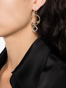 ISABEL MARANT Stunning two-tone drop earrings - Zilver