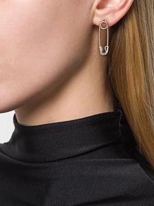 True Rocks Oorbellen met veiligheidsspeld - Zilver