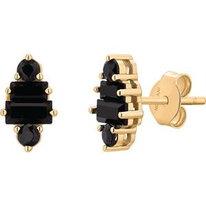 NOELANI Oorbellen voor dames, 925 Sterling zilver, zirkonia synth.