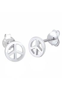 Elli Dames Vredesteken Boho Symbool Hippie in 925 Sterling Zilver