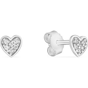 FAVS Paar Ohrstecker FAVS Mädchen-Ohrstecker 925er Silber 12 Zirkonia