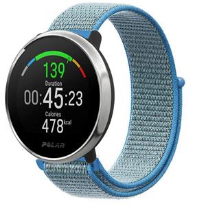 Strap-it Polar Ignite nylon band (blauw)