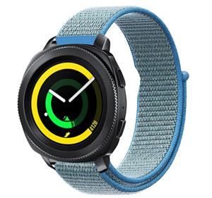 Strap-it Samsung Gear Sport nylon band (blauw)