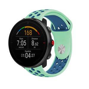 Strap-it Polar Vantage M sport band (aqua/blauw)