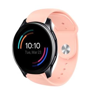 Strap-it OnePlus Watch sport band (roze)