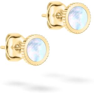 Tamaris Paar Ohrstecker Tamaris Damen-Ohrstecker Edelstahl 1 Perlmutt
