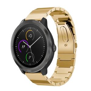 Strap-it Garmin Vivoactive 3 metalen bandje (goud)