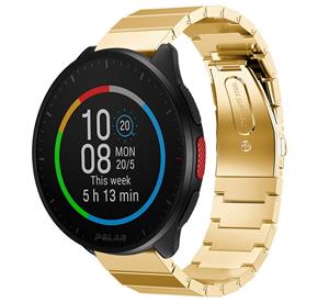 Strap-it Polar Pacer metalen bandje (goud)