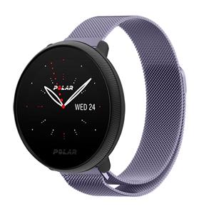 Strap-it Polar Ignite 2 Milanese band (lichtpaars)