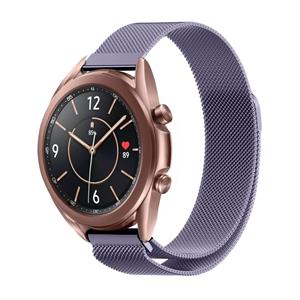 Strap-it Samsung Galaxy Watch 3 Milanese band 41mm (lichtpaars)