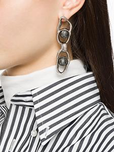 Coup De Coeur soepele oorhangers met parel - Zilver