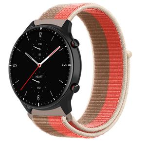 Strap-it Amazfit GTR 2 nylon band (pink pomelo)