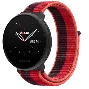 Strap-it Polar Ignite 3 nylon bandje (cherry magento)