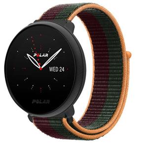 Strap-it Polar Ignite 3 nylon bandje (dark cherry)