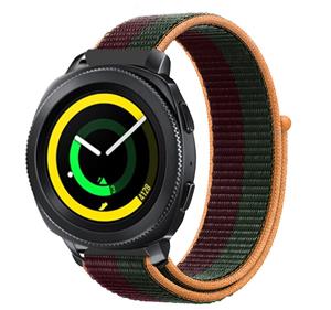 Strap-it Samsung Gear Sport nylon band (dark cherry)