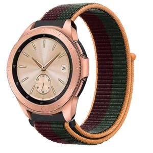Strap-it Samsung Galaxy Watch 42mm nylon band (dark cherry)