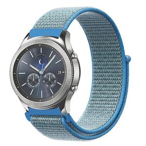 Strap-it Samsung Gear S3 nylon band (blauw)