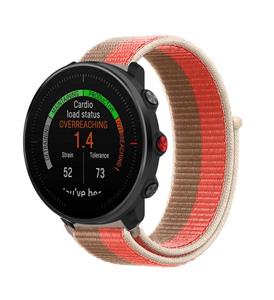 Strap-it Polar Vantage M nylon band (pink pomelo)