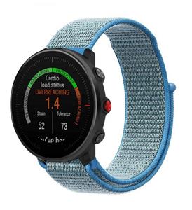 Strap-it Polar Vantage M nylon band (blauw)