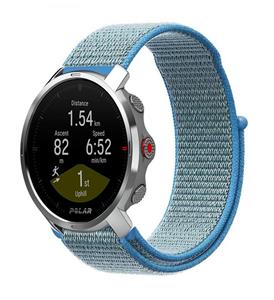 Strap-it Polar Grit X nylon band (blauw)