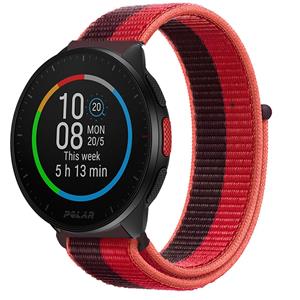 Strap-it Polar Pacer nylon band (cherry magenta)