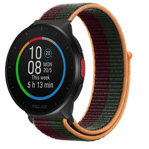 Strap-it Polar Pacer nylon band (dark cherry)