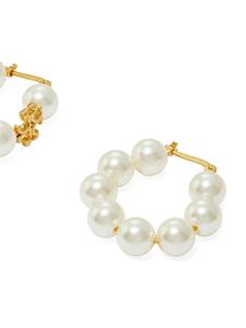 Tory Burch Oorbellen met parel - Wit